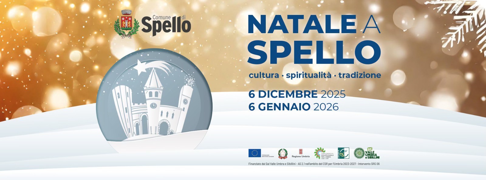 playbill Christmas in Spello 2025 - Spello